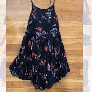 Flowy floral free people dress